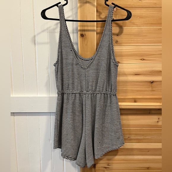 Saltwater Luxe Stripped romper - Picture 2 of 2